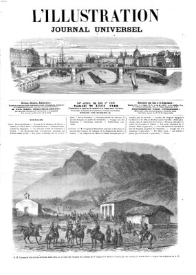 L' illustration Samstag 28. April 1866