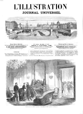 L' illustration Samstag 1. September 1866
