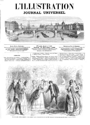 L' illustration Samstag 25. Dezember 1869