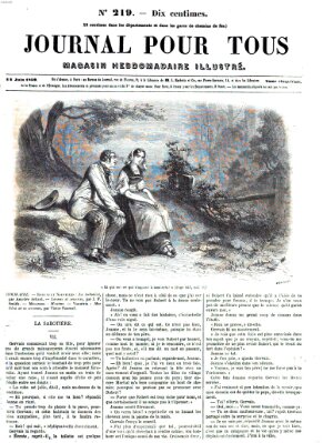 Journal pour tous Samstag 11. Juni 1859