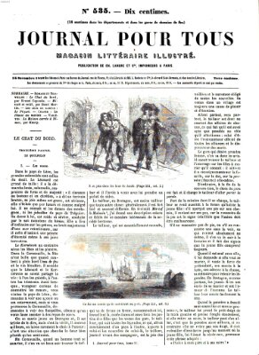 Journal pour tous Samstag 15. November 1862