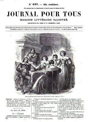 Journal pour tous Samstag 22. November 1862