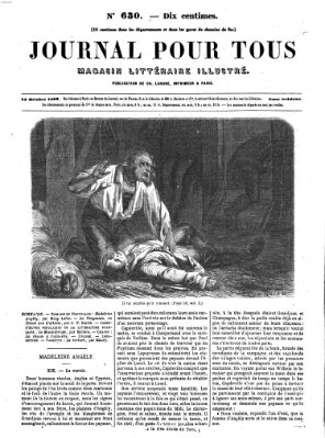 Journal pour tous Mittwoch 14. Oktober 1863
