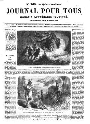 Journal pour tous Mittwoch 8. Februar 1865