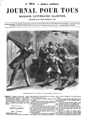 Journal pour tous Mittwoch 21. November 1866