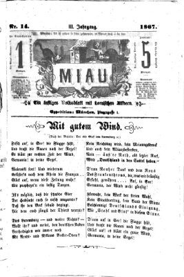 Miau Mittwoch 3. April 1867