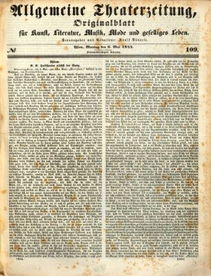 Allgemeine Theaterzeitung Montag 6. Mai 1844