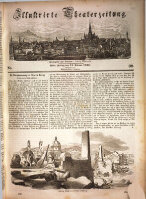 Allgemeine Theaterzeitung Freitag 14. Februar 1845