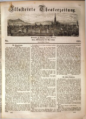 Allgemeine Theaterzeitung Mittwoch 14. Mai 1845