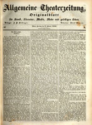 Allgemeine Theaterzeitung Freitag 9. Januar 1846