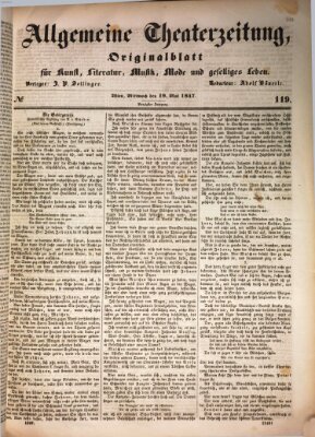 Allgemeine Theaterzeitung Mittwoch 19. Mai 1847