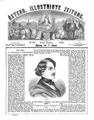 Österreichische illustrierte Zeitung Montag 17. Januar 1853