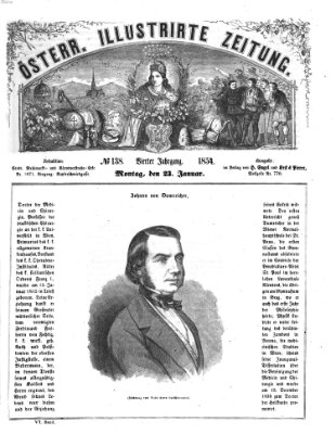 Österreichische illustrierte Zeitung Montag 23. Januar 1854