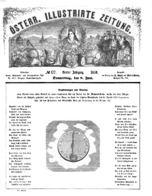 Österreichische illustrierte Zeitung Donnerstag 8. Juni 1854