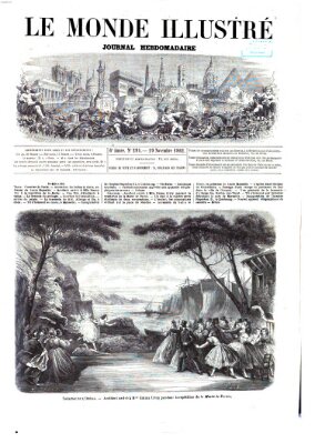 Le monde illustré Samstag 29. November 1862