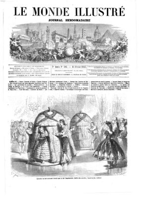 Le monde illustré Samstag 14. Februar 1863