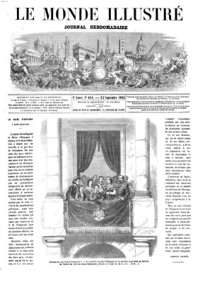 Le monde illustré Samstag 23. September 1865