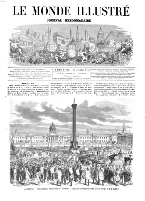 Le monde illustré Samstag 15. September 1866