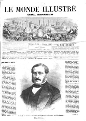 Le monde illustré Samstag 2. Januar 1869