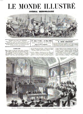 Le monde illustré Samstag 13. März 1869