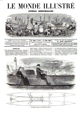 Le monde illustré Samstag 27. März 1869