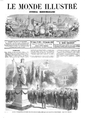 Le monde illustré Samstag 18. September 1869