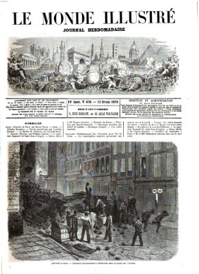 Le monde illustré Samstag 12. Februar 1870