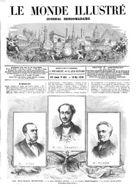Le monde illustré Samstag 28. Mai 1870