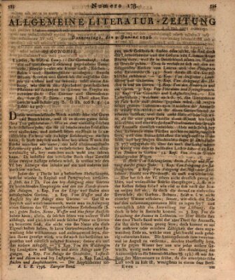 Allgemeine Literatur-Zeitung (Literarisches Zentralblatt für Deutschland) Donnerstag 9. Juni 1796