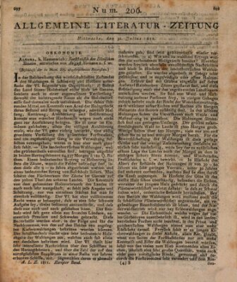 Allgemeine Literatur-Zeitung (Literarisches Zentralblatt für Deutschland) Mittwoch 31. Juli 1811