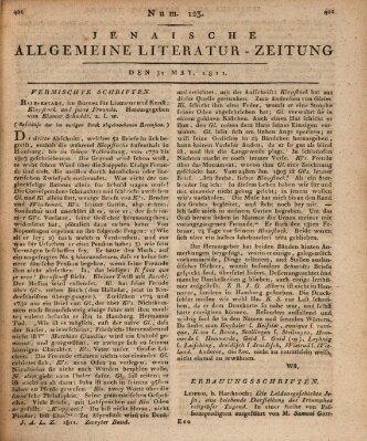 Jenaische allgemeine Literatur-Zeitung vom Jahre ... Freitag 31. Mai 1811