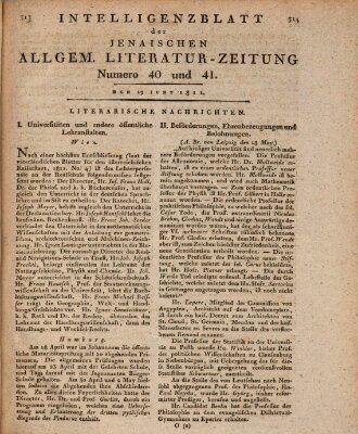 Jenaische allgemeine Literatur-Zeitung vom Jahre ... Mittwoch 19. Juni 1811