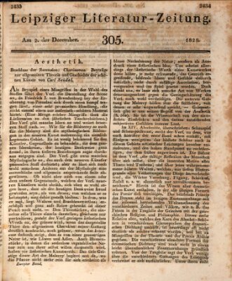 Leipziger Literaturzeitung Dienstag 2. Dezember 1828