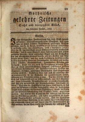 Gothaische gelehrte Zeitungen Mittwoch 7. Juni 1780