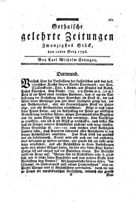 Gothaische gelehrte Zeitungen Samstag 12. März 1796