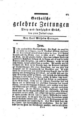 Gothaische gelehrte Zeitungen Mittwoch 5. Juli 1797