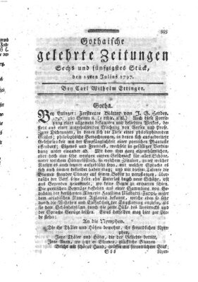 Gothaische gelehrte Zeitungen Samstag 15. Juli 1797