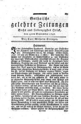 Gothaische gelehrte Zeitungen Samstag 23. September 1797