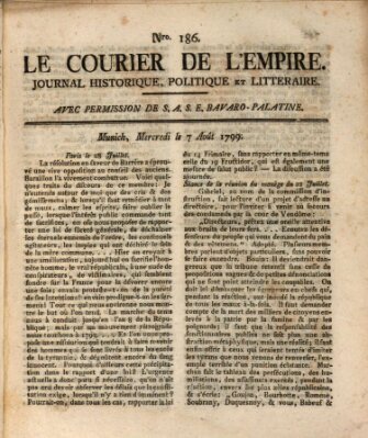 Le courier de l'Empire Mittwoch 7. August 1799