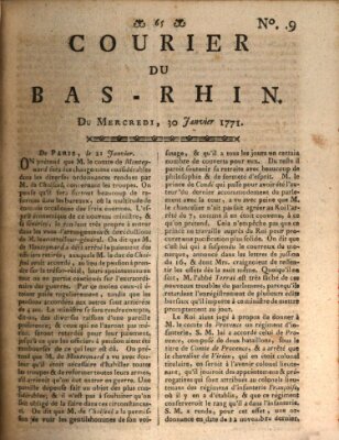 Courier du Bas-Rhin Mittwoch 30. Januar 1771