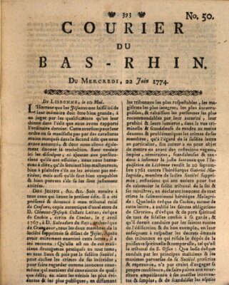 Courier du Bas-Rhin Mittwoch 22. Juni 1774