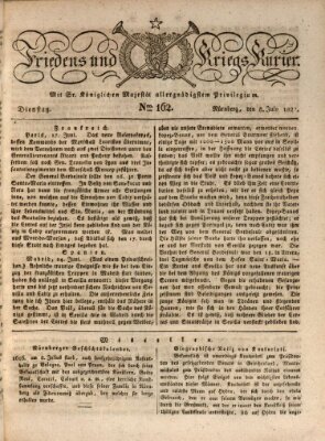 Der Friedens- u. Kriegs-Kurier (Nürnberger Friedens- und Kriegs-Kurier) Dienstag 8. Juli 1823