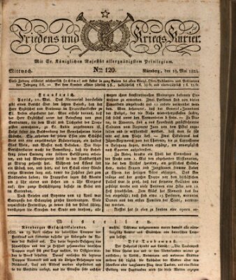 Der Friedens- u. Kriegs-Kurier (Nürnberger Friedens- und Kriegs-Kurier) Mittwoch 19. Mai 1824
