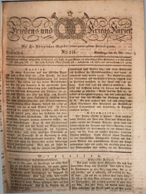 Der Friedens- u. Kriegs-Kurier (Nürnberger Friedens- und Kriegs-Kurier) Donnerstag 20. Mai 1824