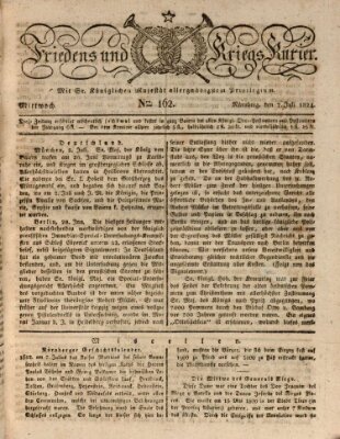 Der Friedens- u. Kriegs-Kurier (Nürnberger Friedens- und Kriegs-Kurier) Mittwoch 7. Juli 1824