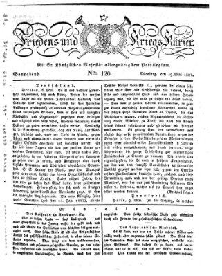 Der Friedens- u. Kriegs-Kurier (Nürnberger Friedens- und Kriegs-Kurier) Samstag 19. Mai 1827