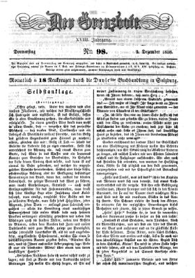 Der Grenzbote Donnerstag 9. Dezember 1858