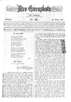 Der Grenzbote Sonntag 13. März 1859