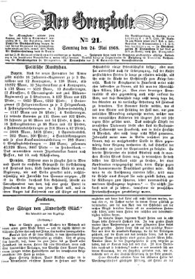 Der Grenzbote Sonntag 24. Mai 1868