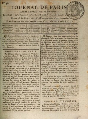 Journal de Paris 〈Paris〉 Donnerstag 4. April 1811